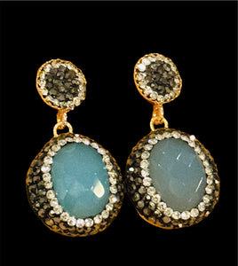 Semi_Precious Stone Earrings