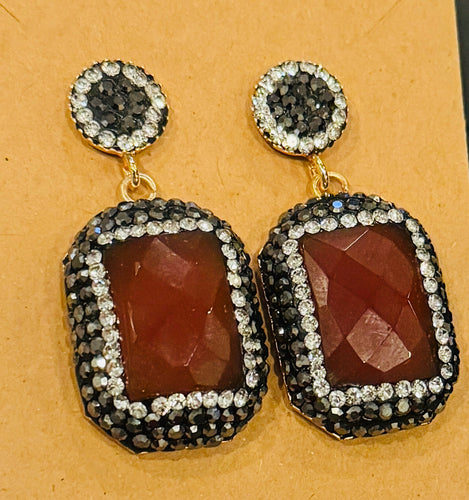 Semi_Precious Stone Earrings