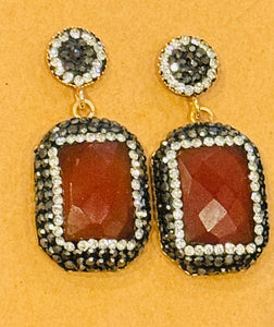 Semi_Precious Stone Earrings