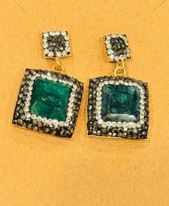 Semi_Precious Stone Earrings