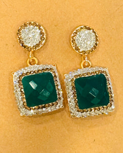 Semi_Precious Stone Earrings