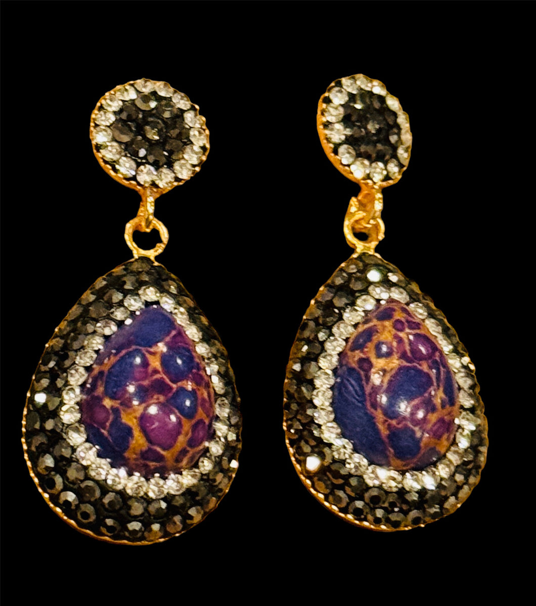 Semi_Precious Stone Earrings