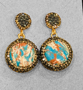 Semi_Precious Stone Earrings