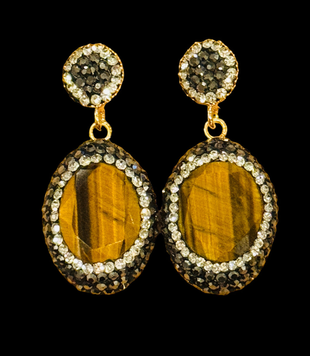 Semi_Precious Stone Earrings