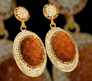 Semi_Precious Stone Earrings