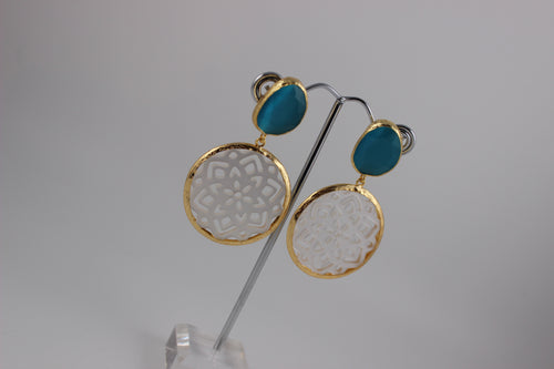 STONE EARRING