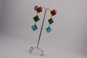 STONE EARRINGS