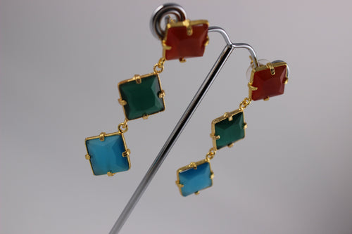 STONE EARRINGS