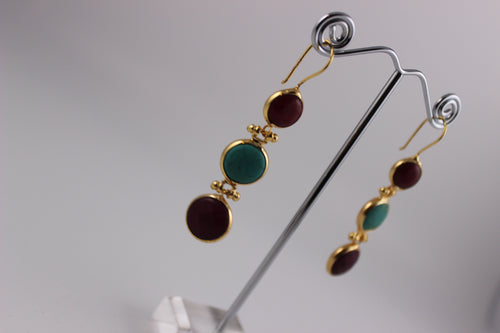 STONE EARRINGS