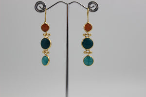 STONE EARRINGS