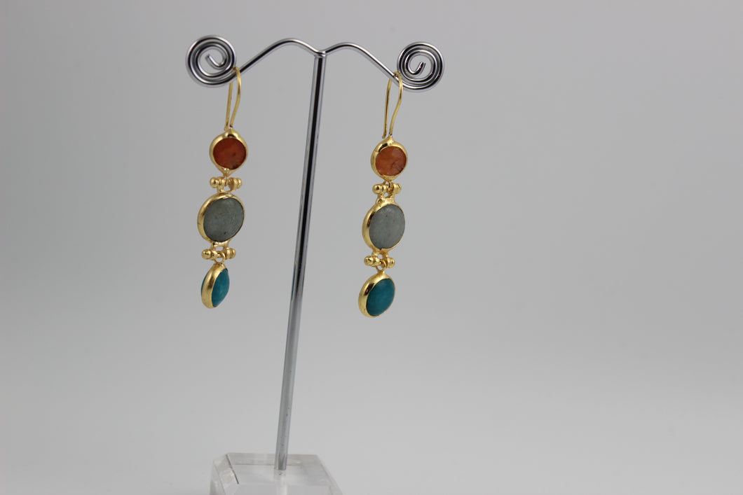 STONE EARRINGS