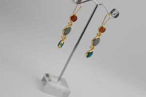 STONE EARRINGS