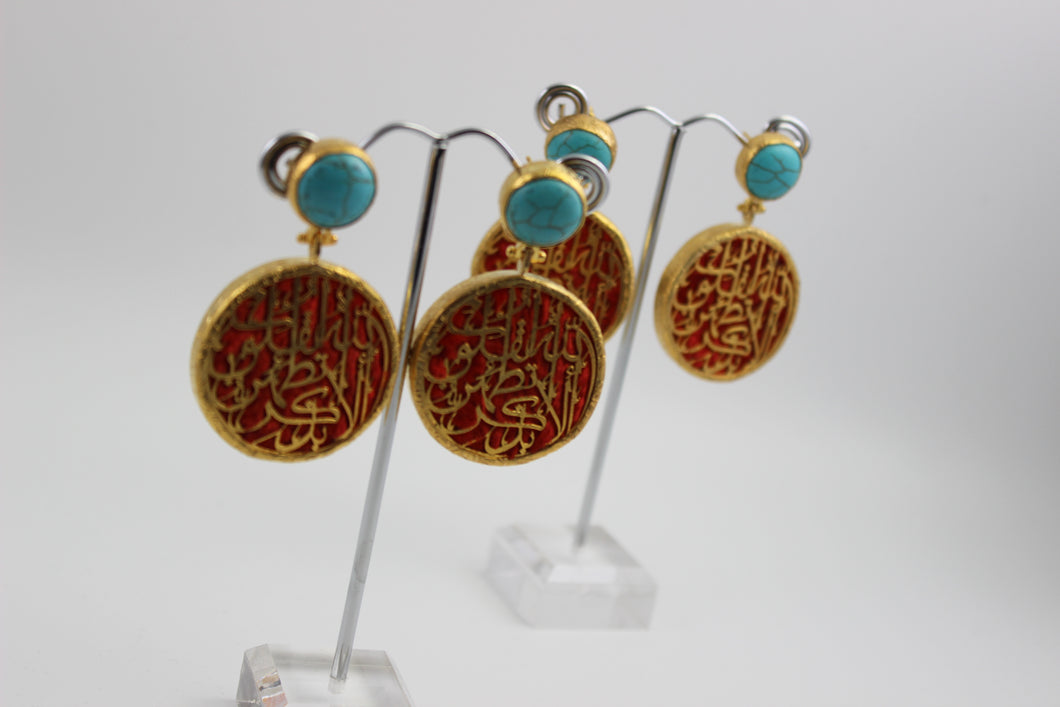 CALLIGRAPHY EARRINGS