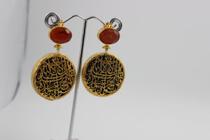 CALLIGRAPHY EARRINGS