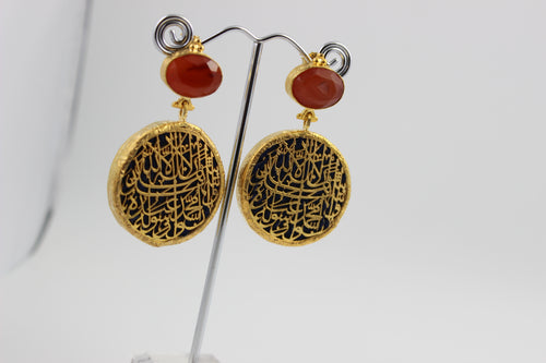 CALLIGRAPHY EARRINGS