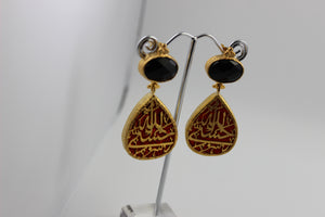 CALLIGRAPHY EARRINGS