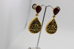 CALLIGRAPHY EARRINGS