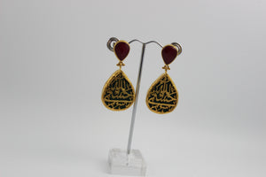 CALLIGRAPHY EARRINGS