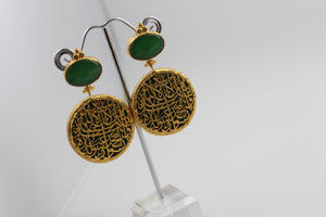 CALLIGRAPHY EARRINGS