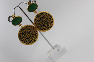 CALLIGRAPHY EARRINGS