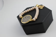 Arabic Calligraphy Bracelets With Colored Beads .