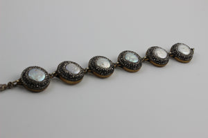 Silver Bracelets with Semi Precious Stone work from Turkey.