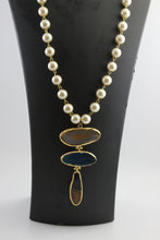 Unique Three Stone Necklace
