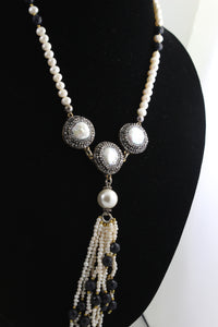 Silver Necklace Collection with Semiprecious stone work