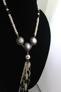 Silver Necklace Collection with Semiprecious stone work