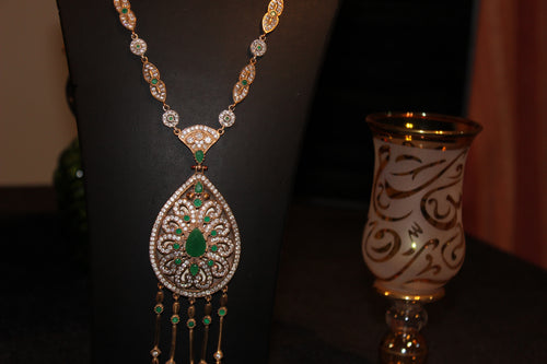 Emerald stone Necklace