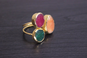 3 STONE RING